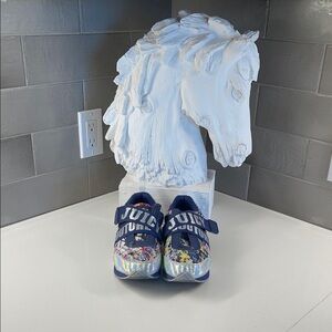 Juicy Couture Navy and Multicolor Sneakers